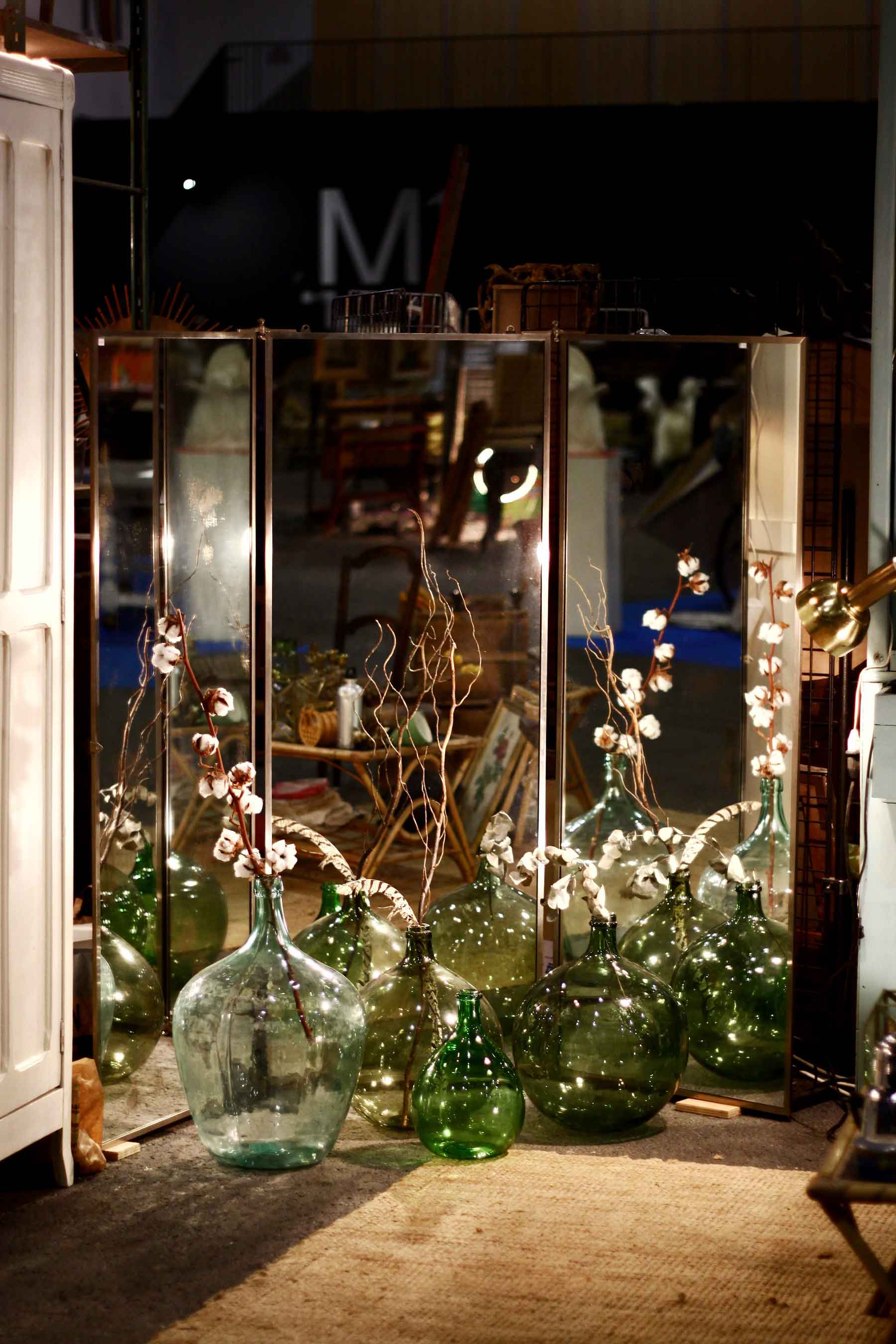 Mirror triptych 151x178cm miroiterie Brot