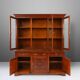 Meuble Bibliothèque Anglaise en Bois, 1950s