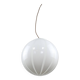 Vintage Italian Swirl Globe Pendant Lamp, 70s