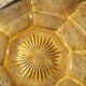 Vintage 50s yellow glass dinnerware set