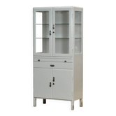 Cabinet médical en bois, vers 1950