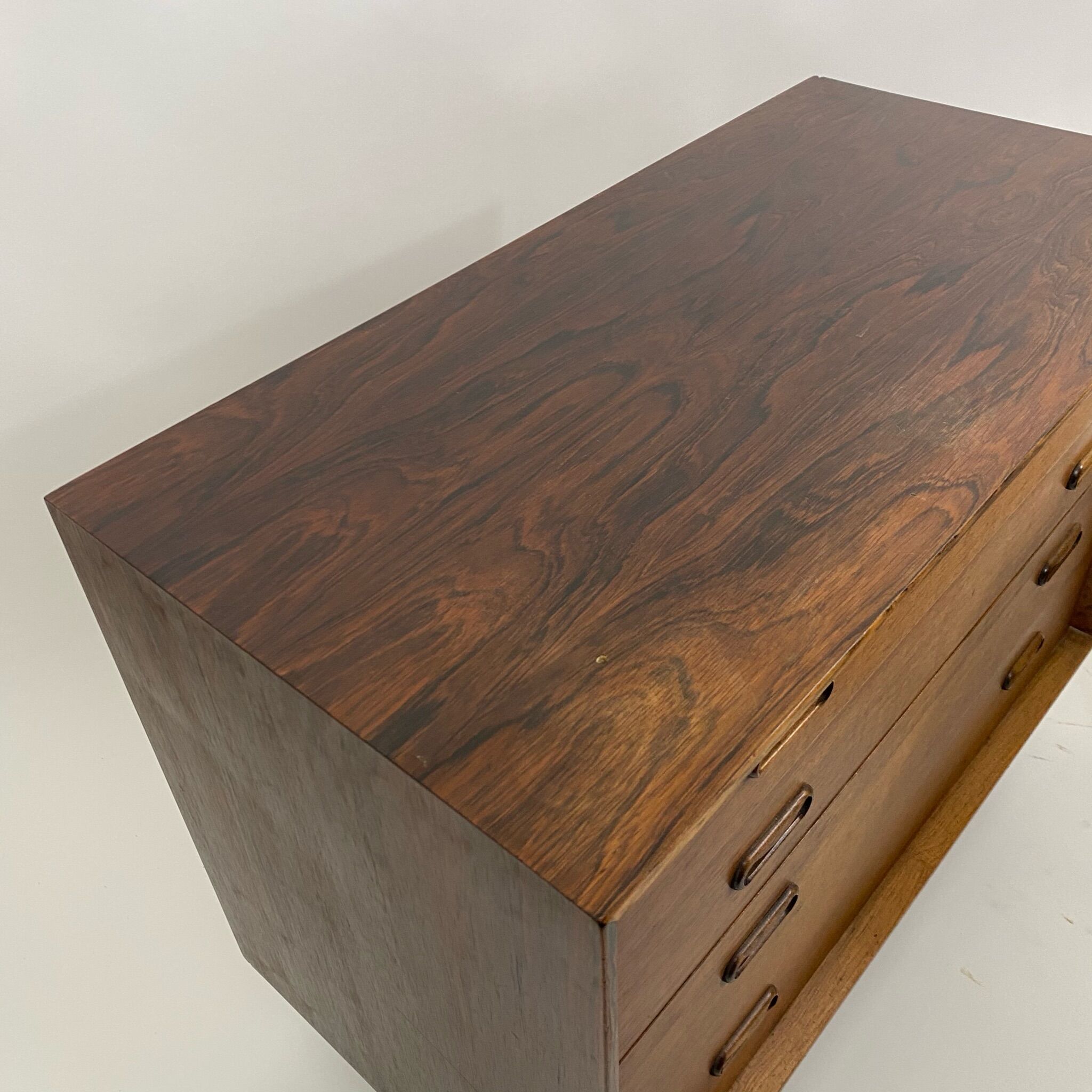 Pair of Scandinavian rosewood dressers from the 60s.
