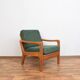 Fauteuil par Juul Kristensen pour JK Denmark, années 1970.