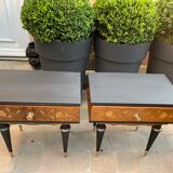 Pair of bedside tables 1970