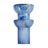 Lampe de table sculpture en verre Murano Pulegoso années 1970