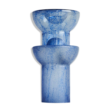 Lampe de table sculpture en verre Murano Pulegoso années 1970