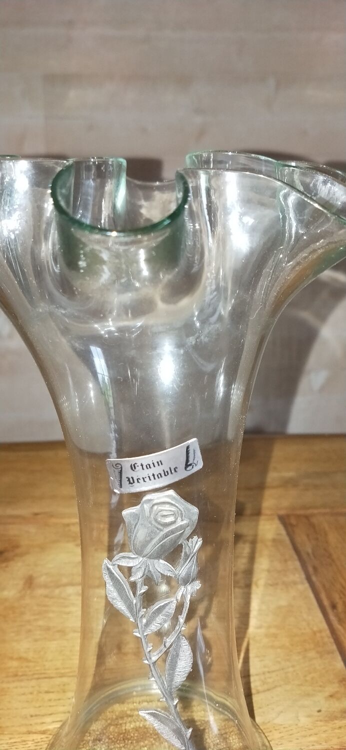 Vase Personnalisable Gravé - Mamie fleurie