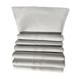 7 damask BD towels 84X65