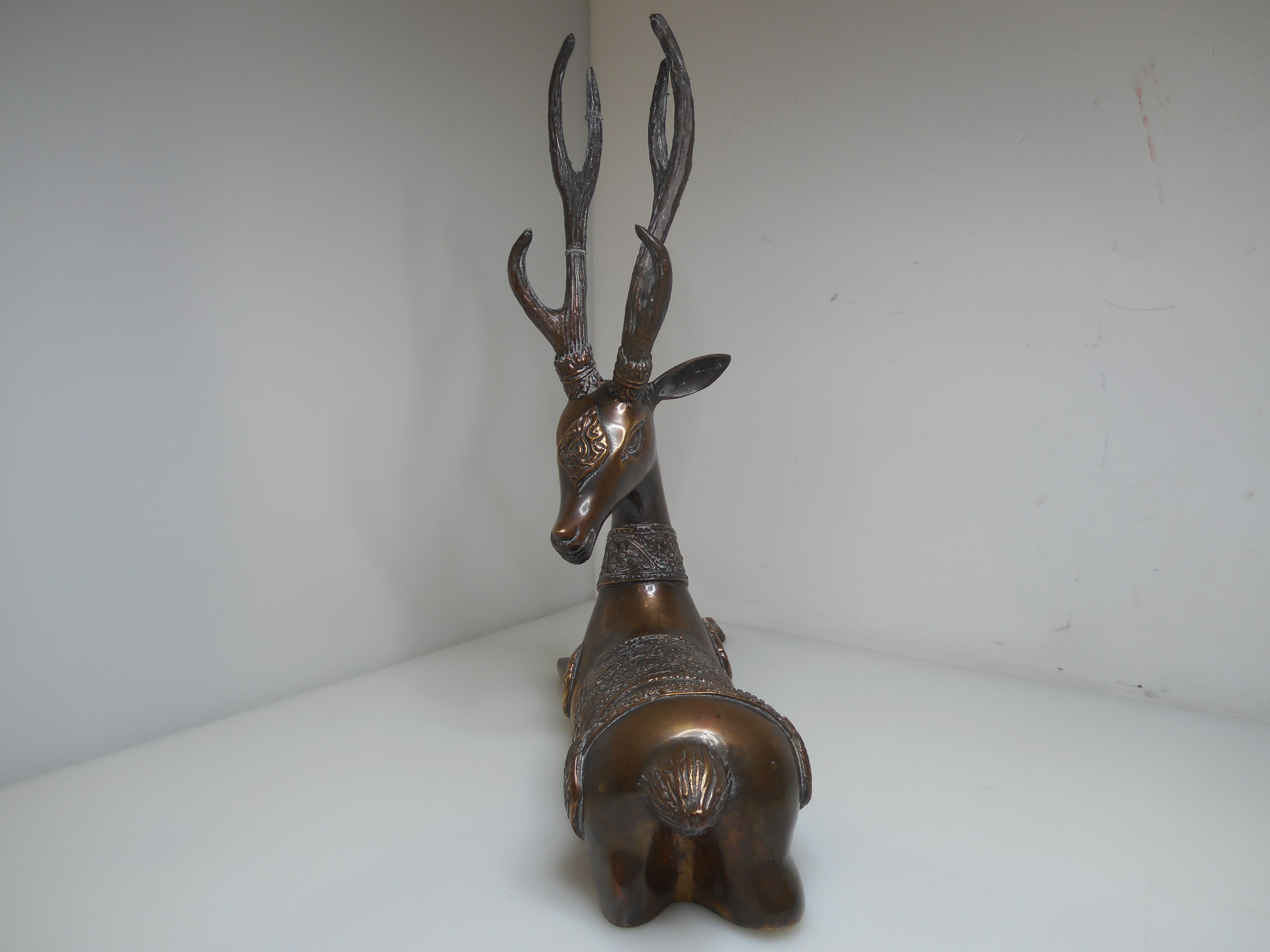 Bronze deer