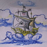 Art deco plate