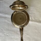 Silver metal coffee maker