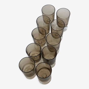 10 verres vintage Luminarc