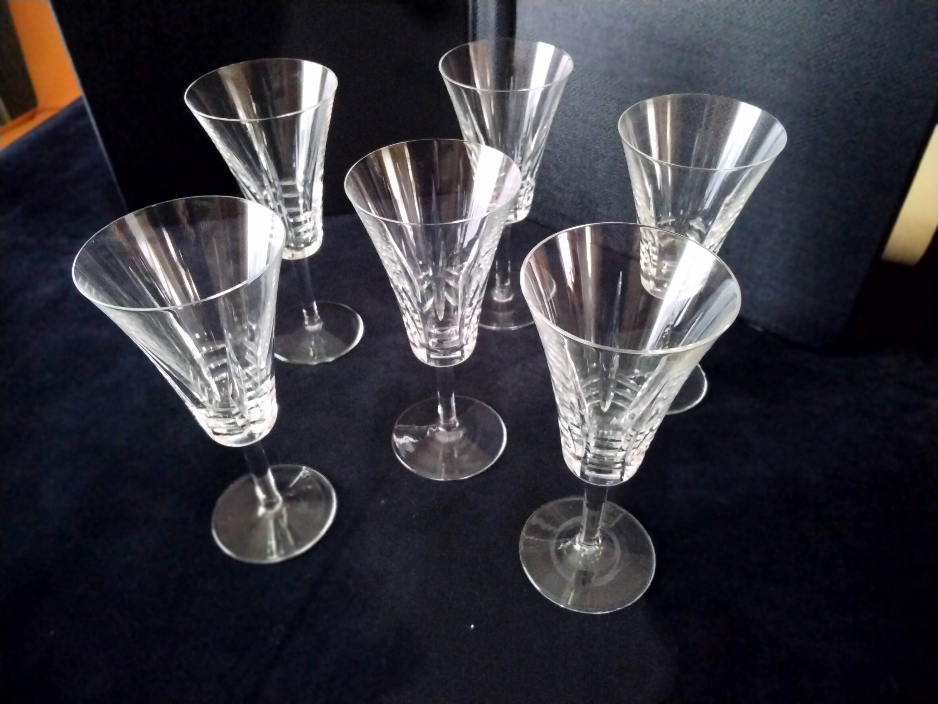 6 Villeroy Boch Concorde Model Wine Glasses