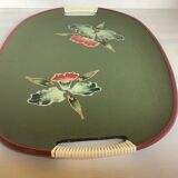 Glitter flower tray handles scoubidou Japan