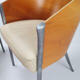 Set of 4 King Costes Dining chairs by Philippe Starck for Aleph, 1980s