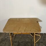 Vintage rattan desk
