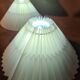 pair of bedside lamps solid wood Scandinavian design 31x25 electric change