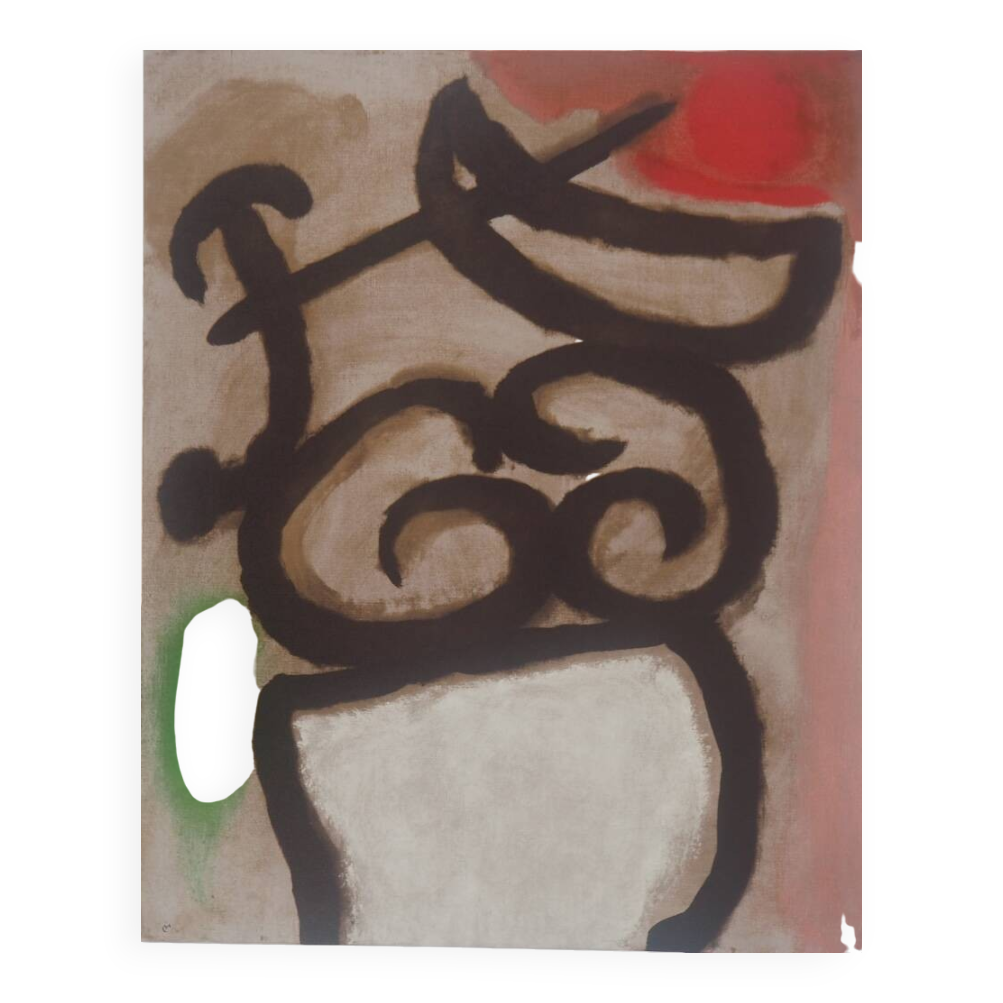 Joan Miró: Female Model - Signed Lithograph