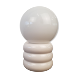 White vintage table lamp