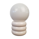 White vintage table lamp