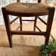 Old wooden country chair.