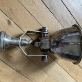 vintage silver metal wall light 250901