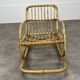 Rocking chair rotin enfant