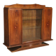 Italian showcase in wood from 20th century