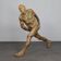 Life-size sculpture “Running Figure” by Karol Broniatowski, 1972