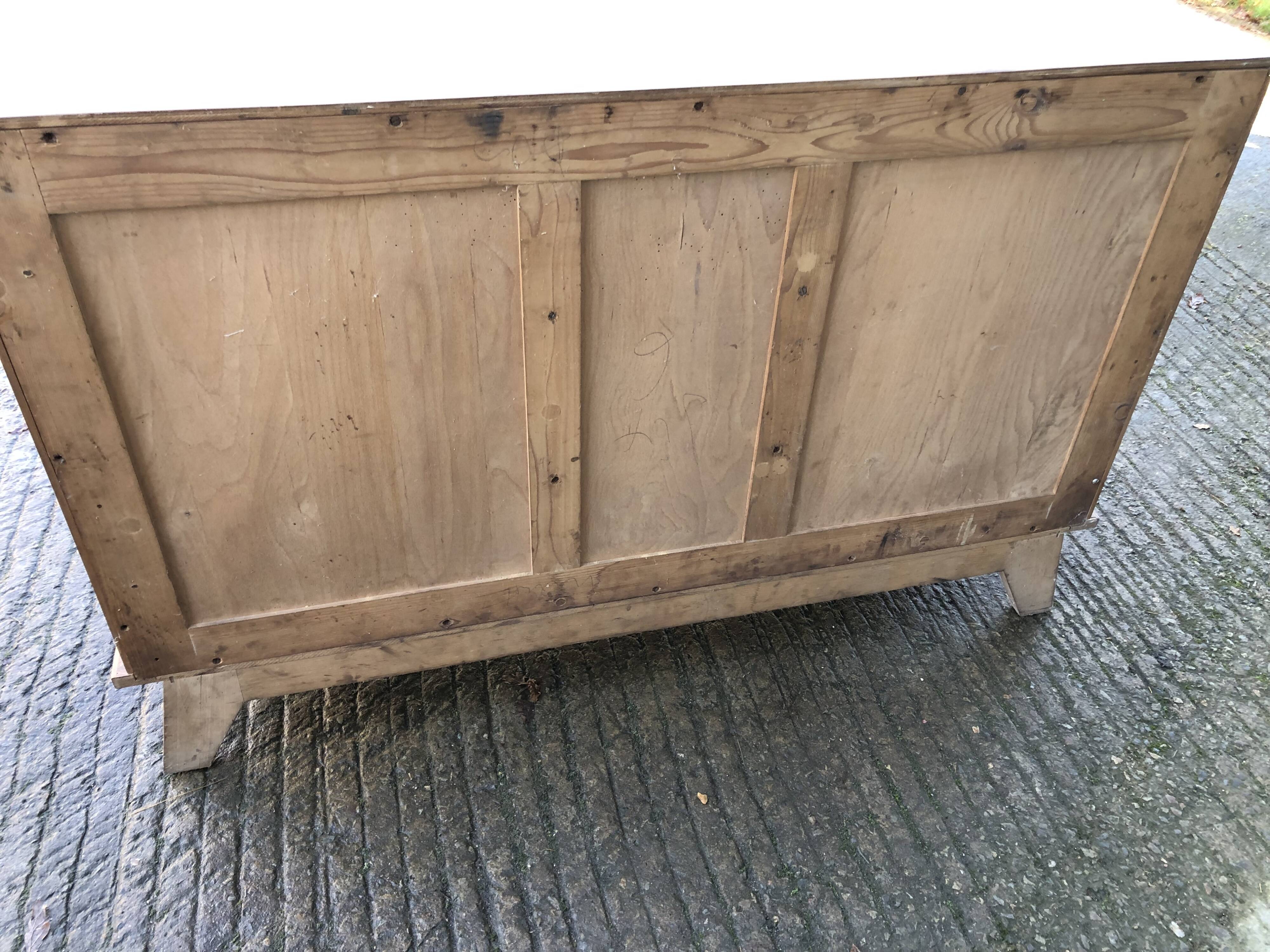 Buffet René Gabriel en hêtre et cp hêtre d’époque reconstruction