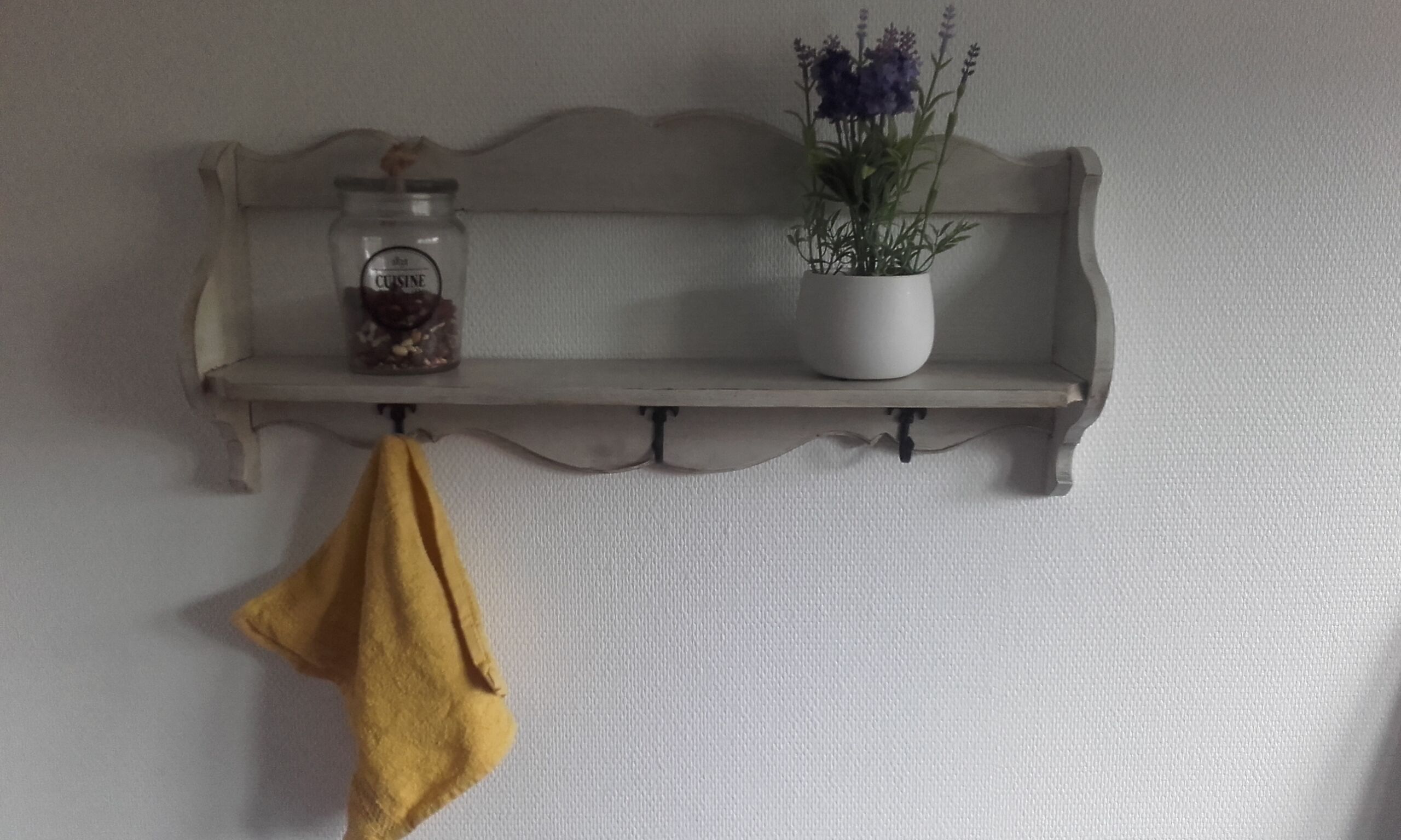Vintage wall shelf