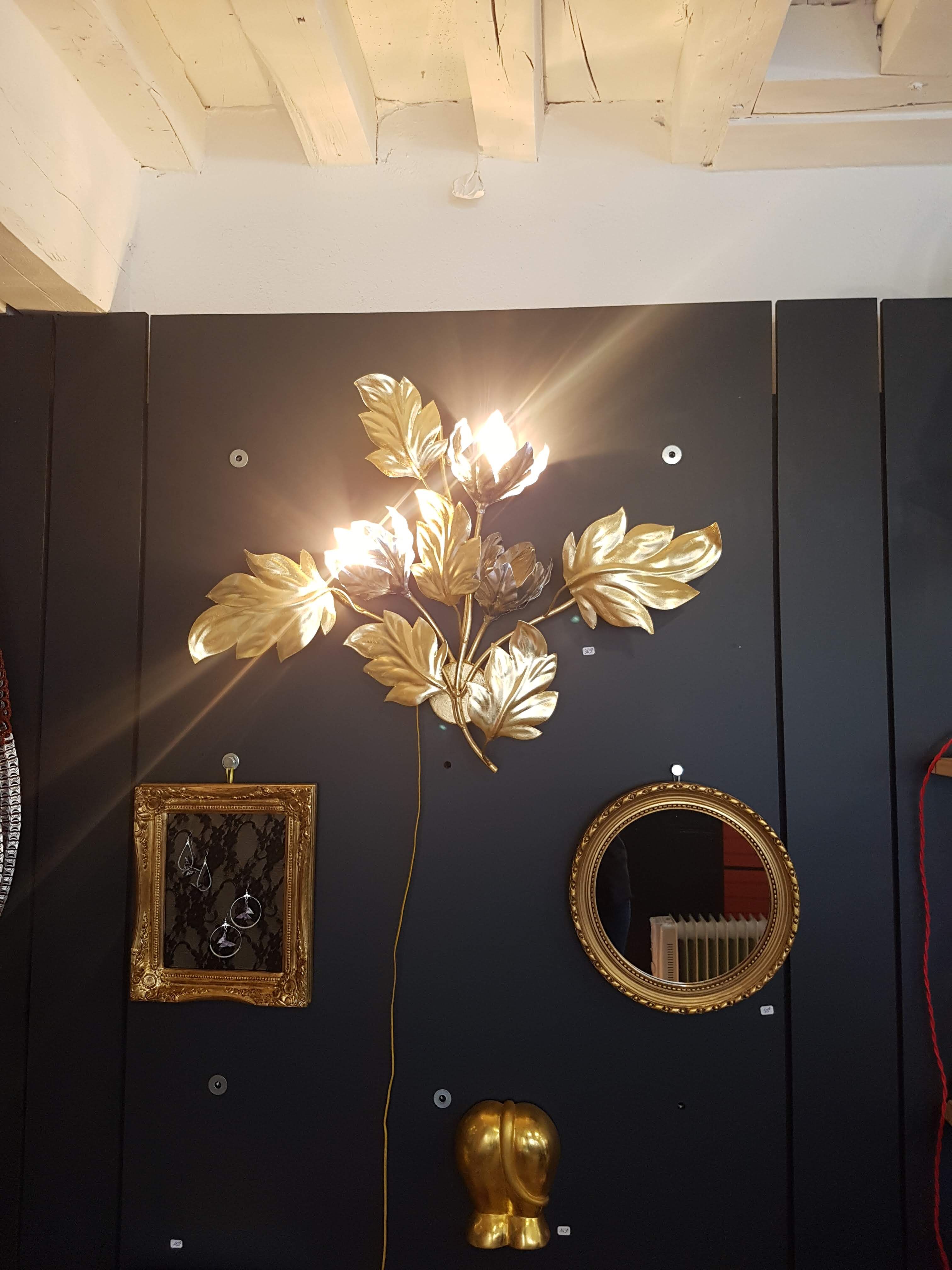 Wall light floral vintage