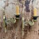Pair of wall sconces Lucien Gau 166