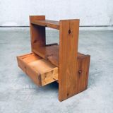 Mid-Century Scandinavian Pine Bedside Tables, Sweden, 1960s, Set of 2