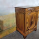Large Louis Philippe walnut jam cupboard, one-door sideboard