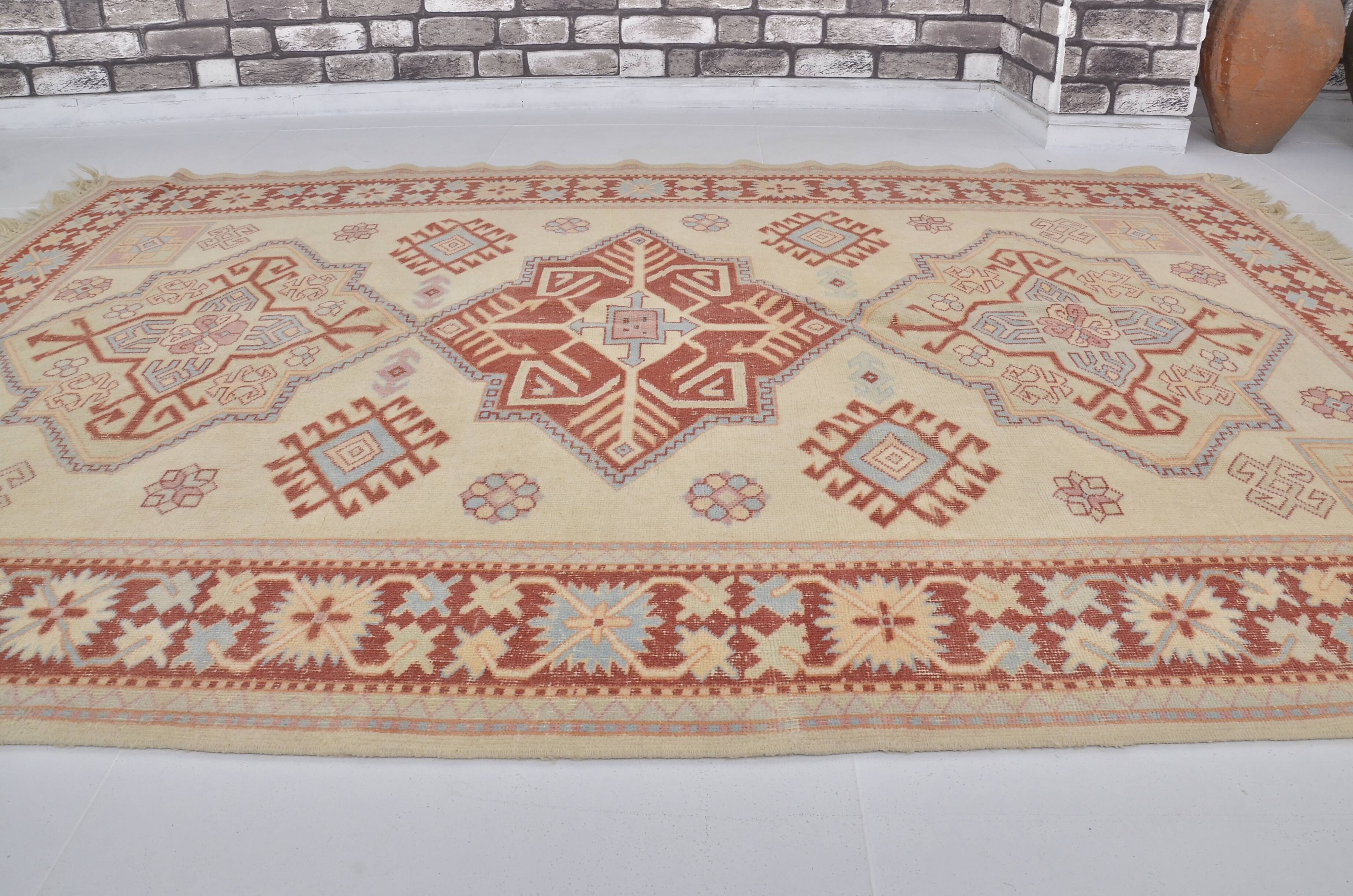 Vintage Turkish Big size Oushak Rug sku2381