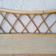 Rattan wall shelf from the 60s