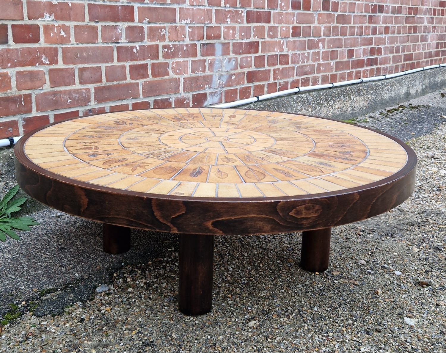 Ceramic coffee table Roger Capron 1960