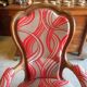 19th century Voltaire walnut armchair