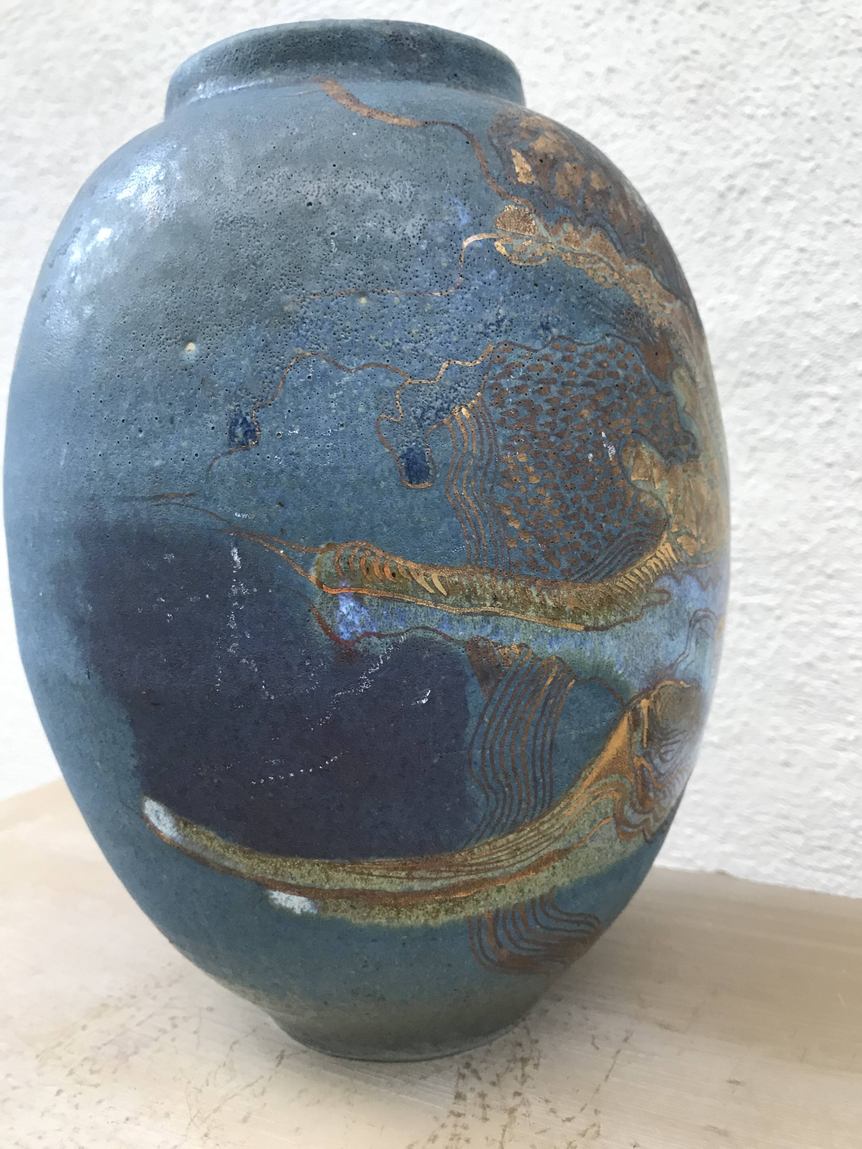 Vase Marc Roussel 80's