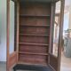 Old black Napoleon III display case, dresser, cabinet of curiosities, storage unit