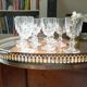Lot de 11 Verres à liqueur en cristal