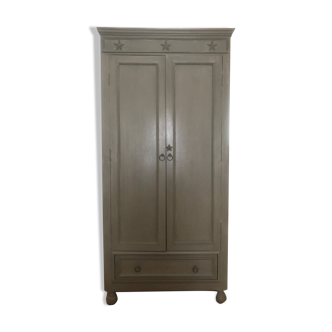 White ivory wardrobe