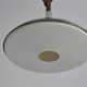 Vintage aluminum  hanging brushed ERCO - Germany s 1970