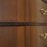 Walnut chest of drawers, Danish design, 1960s, production: Denmark