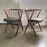 Set of 2 chairs, Helge Sibast chair no. 8, Sibast, Denmark, 1950s