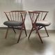 Set of 2 chairs, Helge Sibast chair no. 8, Sibast, Denmark, 1950s