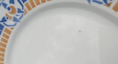 8 dessert plates Badonviller Pontivy