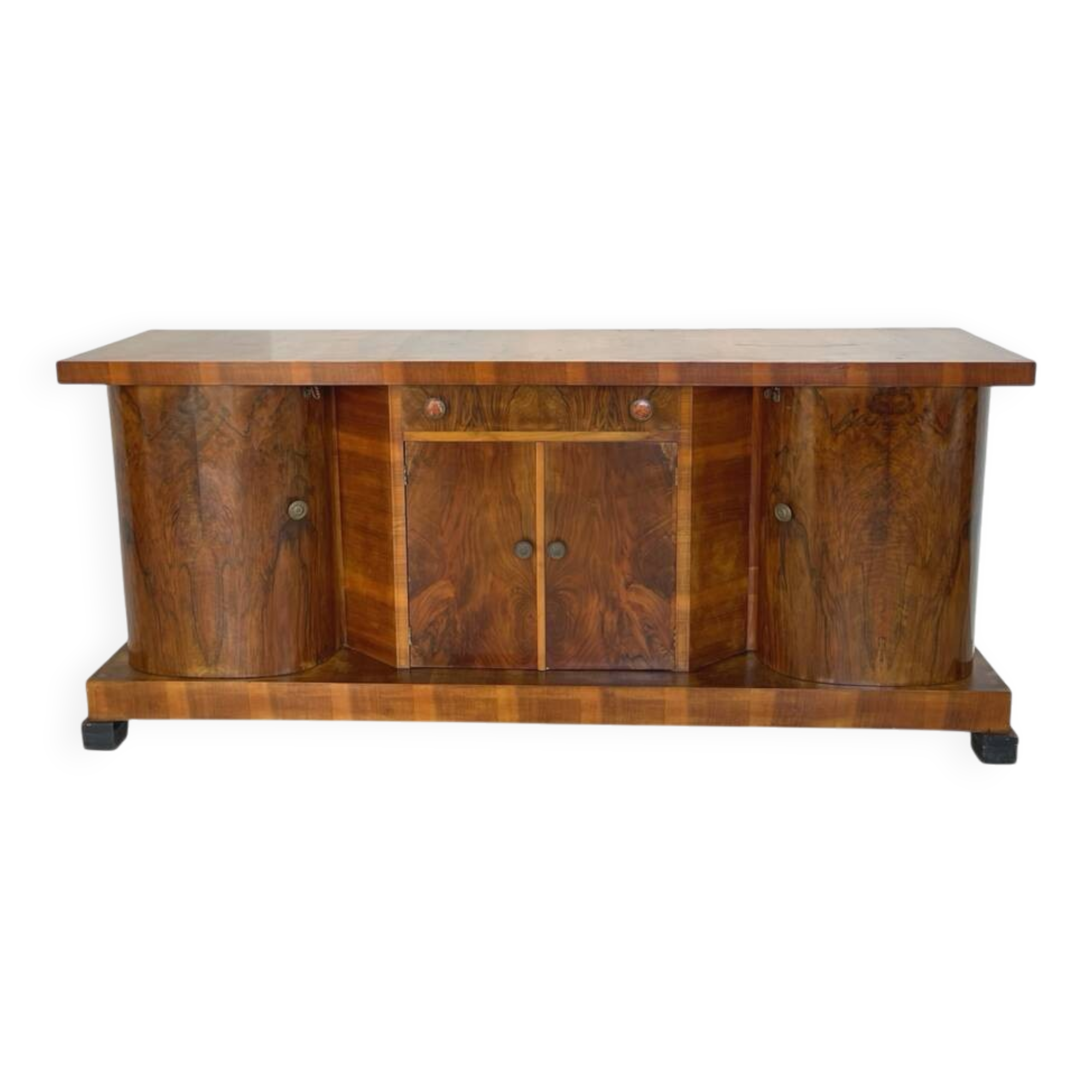 Impressionnant buffet Art déco italien des années 1930/1940