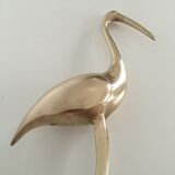 Great blue heron brass dore 46 cm
